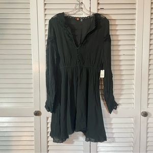 NEW! Free People One Crochet Mini Dress 🤍